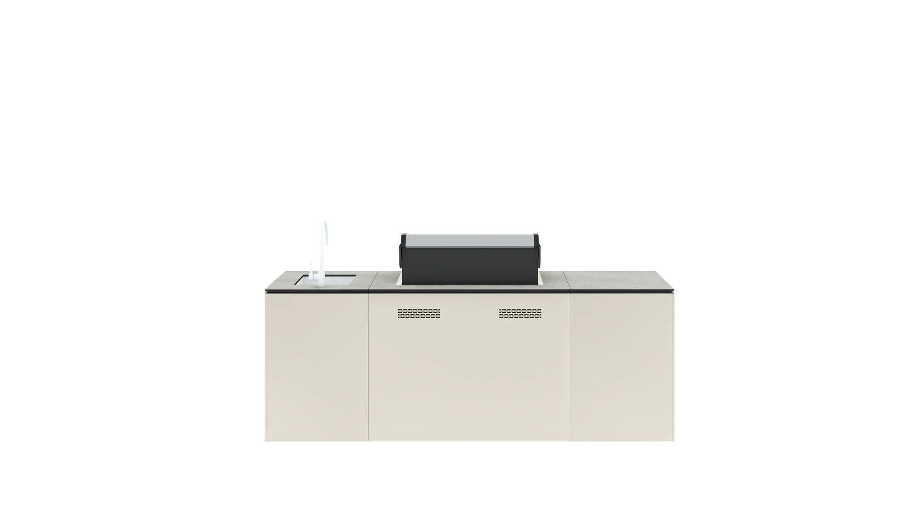 KitchenBOXY SET 1 Standard Cremeweiß
